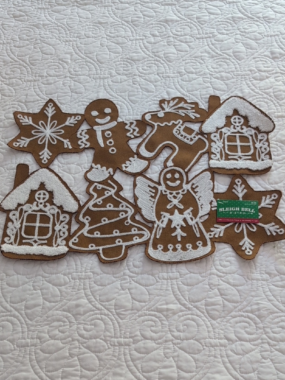 NWT Set Of 6 Gingerbread Placemats